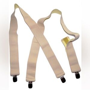 NWT Holdup Under-Ups Suspenders X-Back Style with Patented Metal "No-Slip" clips